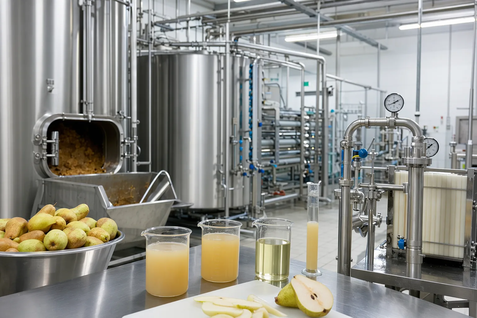 Pectin Methylesterase And Polygalacturonase Pear Juice: Process Guide